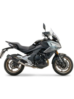 Tłumik motocyklowy G.P.R M3 Black Titanium CF Moto 700 MT (23-24) [z homologacją]