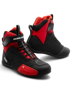 Buty motocyklowe Rebelhorn Swift czarno-czerwone