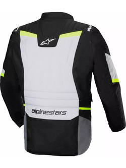 Kurtka motocyklowa tekstylna Alpinestars ST-1 WP czarno-szaro-fluo