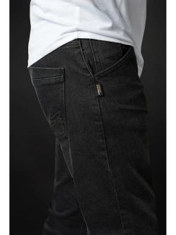 Jeansy motocyklowe 4SR GTS czarne