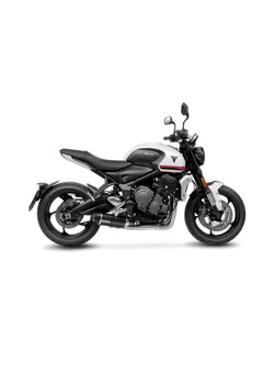 Pełny układ wydechowy LeoVince LV ONE BLACK z katalizatorem [Stainless Steel] do Triumph Trident 660 (21-24)/ Tiger Sport 660 (22-24)