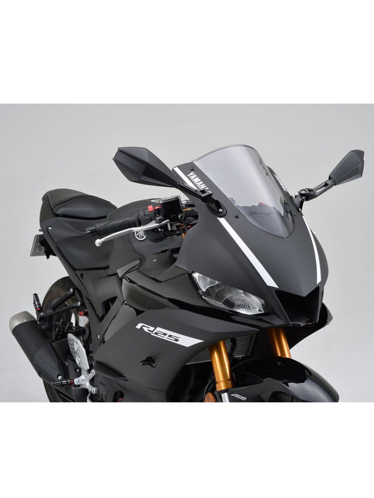 Lusterko D-MIRROR-11 Daytona na lewą stronę, montowane na owiewce czarne