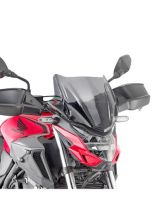 Szyba motocyklowa Kappa do Hondy CB 500 F (19-), Kawasaki Z 900 (20-24) przyciemniana [bez mocowania]