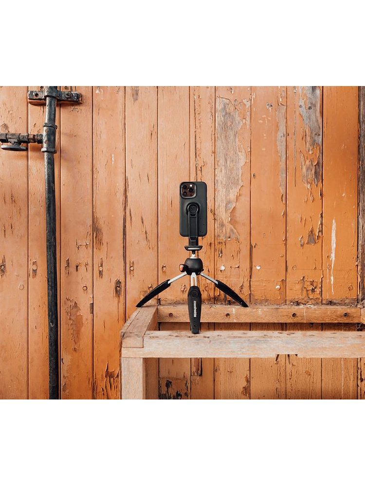 Zestaw: etui MAG na telefon iPhone 16e (magnetyczne) + adapter do statywu Quad Lock