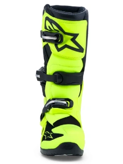 Buty enduro dziecięce Alpinestars MX Tech 7S czarno-żółte-fluo