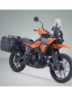 Sakwy wodoodporne SysBag WP L/L SW-Motech + stelaże PRO KTM (wybrane modele) [poj.: 2 x 27-40L]