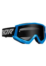 Gogle motocyklowe Thor Combat Racer Sand niebiesko-szare