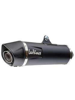Tłumik motocyklowy LeoVince Nero [Slip-On, Stainless Steel, bez homologacji] do Yamaha X-Max 300/Tech Max [21-]