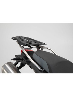 Zestaw: kufry boczne + kufer centralny + stelaże TRAX ADV SW-MOTECH do motocykla BMW F 750/ 850 GS [18-] F 850 GS Adv [20-], F 800 GS [24-]srebrne