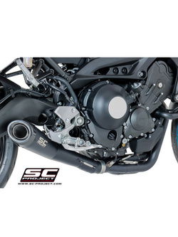 Pełny system 3-1 SC-Project Conical Stainless Steel + Carbon - Yamaha MT-09 [14-16]