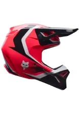 Kask enduro dziecięcy Fox V1 Frame czarno-biało-różowy