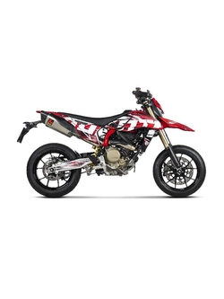 Tłumik motocyklowy Akrapović Ducati Hypermotard 698 ABS Mono/ RVE (24-) tytanowy [z homologacją]