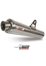 Tłumik motocyklowy Slip-On (X-Cone) MIVV do Honda Hornet 600 (03-06) srebrny