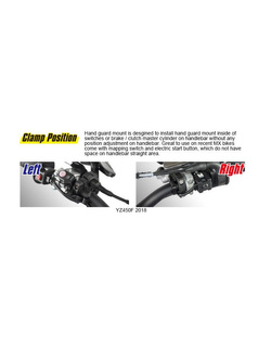 Handbary Zeta do Honda CRF250L / CRF300L / RALLY (21-) czarne