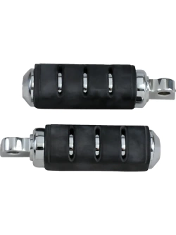 Podnóżki motocyklowe Kuryakyn Trident ISO chromowane-czarne [dł. 117 mm]