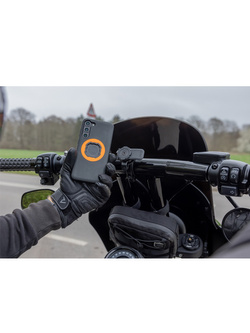 Uchwyt montowany na kierownicy motocykla Quad Lock PRO duży czarny