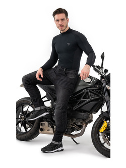 Jeansy motocyklowe Shima Rider czarne