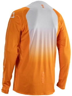 Bluza enduro Leatt Moto 4.5 Lite biało-pomarańczowa