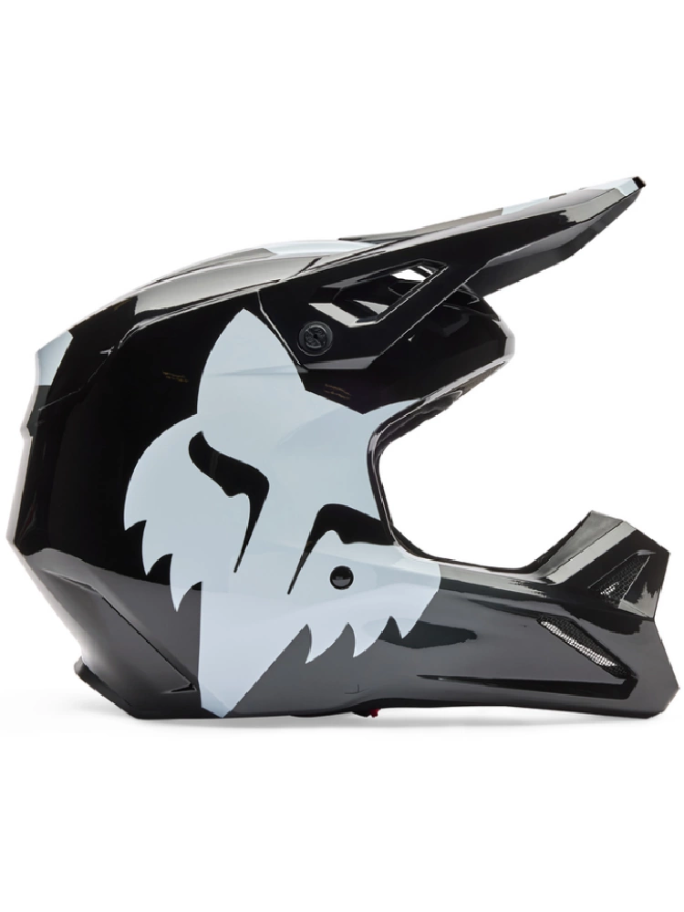 Kask enduro Fox V1 Shield czarny