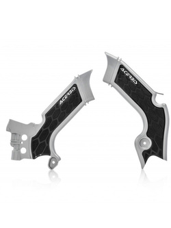 Osłony ramy Acerbis X-Grip Kawasaki (wybrane modele) czarno-biały