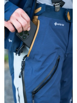 Spodnie motocyklowe tekstylne Klim Latitude niebieskie