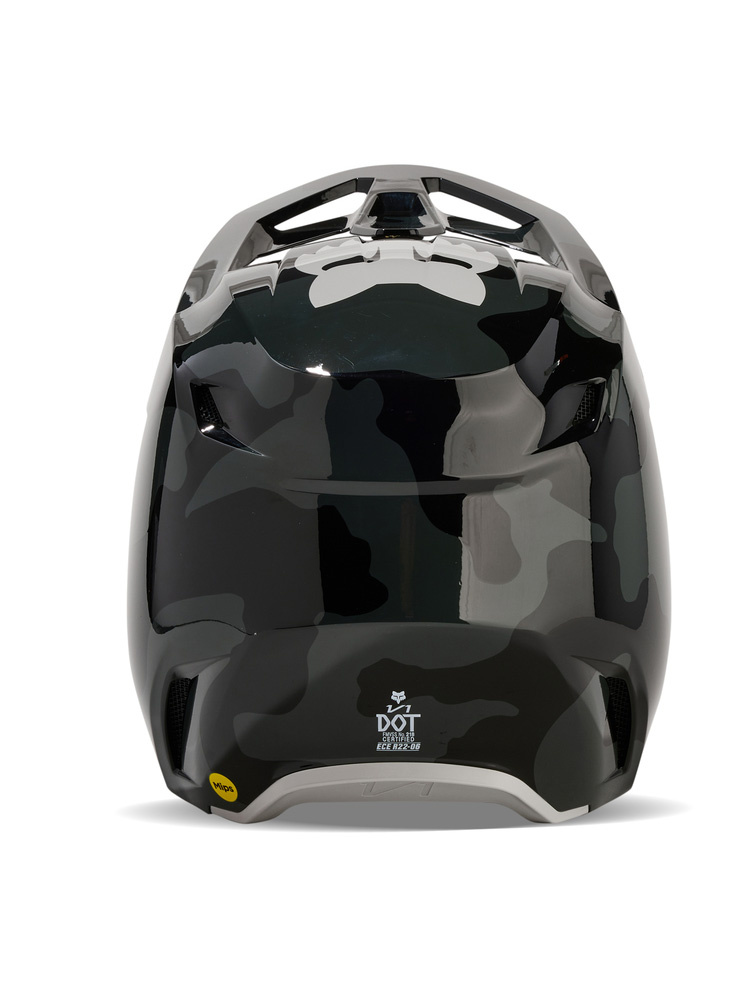 Kask enduro dziecięcy Fox V1 Bnkr czarno-szary