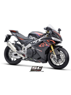 Tłumik motocyklowy SC-Project SC1-R Aprilia RSV 4 Factory (21-) tytan