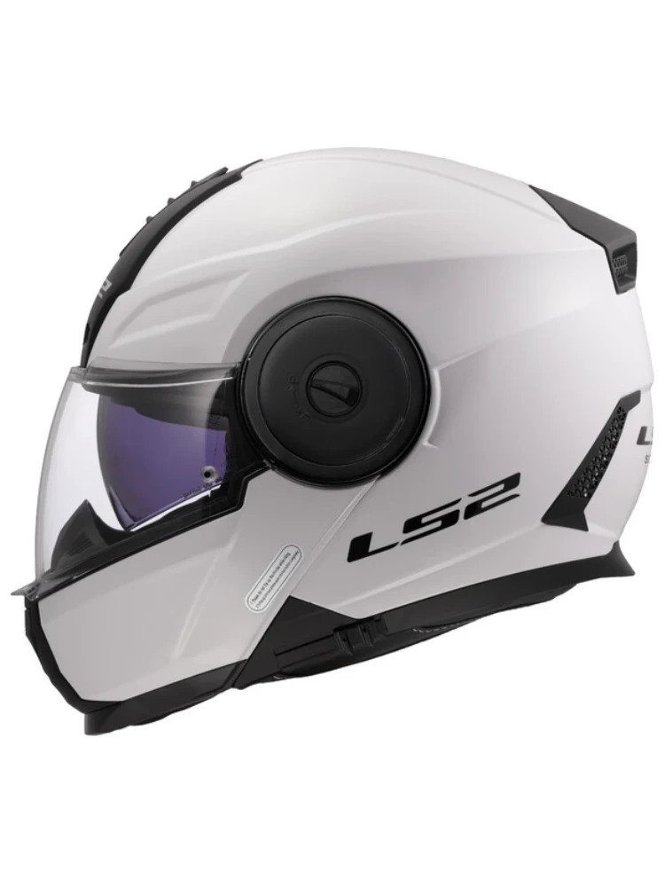 Kask szczękowy LS2 FF902 Scope II biało-czarny
