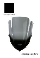 Szyba motocyklowa MRA Racing "R" Kawasaki ZX 10 R (04-05) / Z 750 S (05-13) czarna