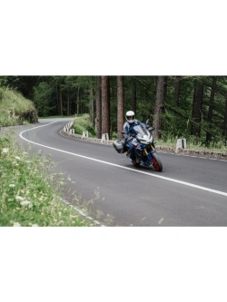 Spodnie motocyklowe damskie tekstylne Klim Altitude niebieskie