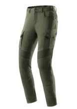 Jeansy motocyklowe Rebelhorn Faster zielone