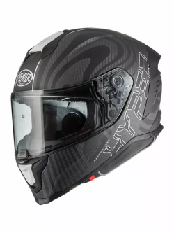 Kask integralny Premier Hyper Carbon PS 8 BM czarno-biały matowy