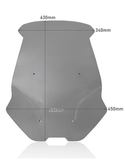 Szyba do skutera WRS Touring Honda ADV 350 (22-) przyciemniana