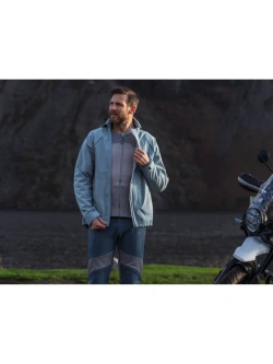 Kurtka przeciwdeszczowa Knox Impass niebieska