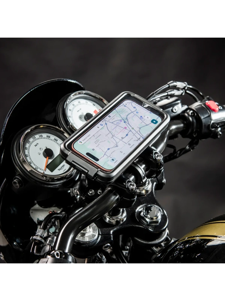 Zestaw na motocykl: uniwersalne etui na telefon Sp Connect LT (rozmiar XL) + uchwyt na kierownicę Moto Mount LT