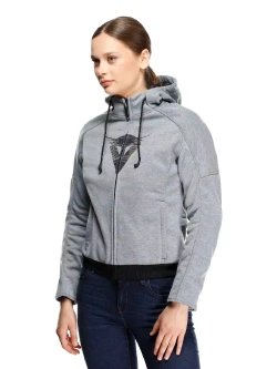 Bluza motocyklowa damska Dainese Daemon-X Safety szara