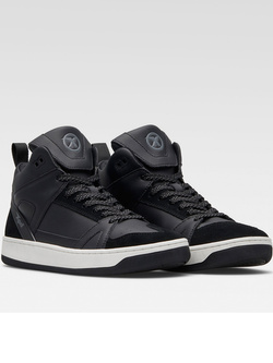 Buty motocyklowe XPD Moto-1 Leather Sneakers czarno-białe