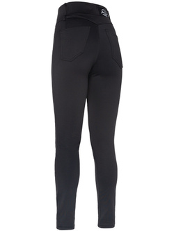 Legginsy motocyklowe damskie John Doe Jeggy Monolayer czarne