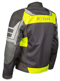 Kurtka motocyklowa tekstylna Klim Induction Pro szaro-fluo żółta