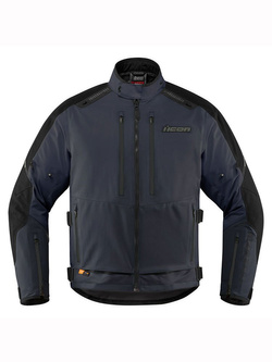 Kurtka motocyklowa tekstylna Icon Raiden niebieska