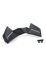 Przednie spoilery Puig Yamaha MT-09/SP/Y-AMT (24-) czarne matowe