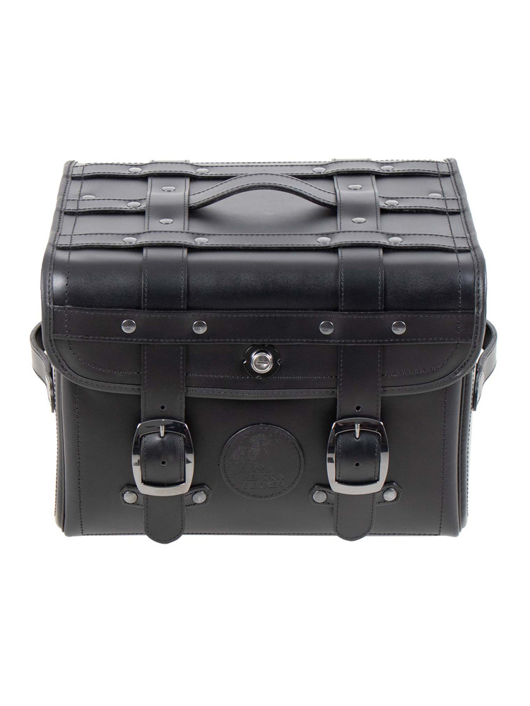 Torba skórzana Rugged Chest Hepco&Becker montowana do bagażnika rurowego (pojemność:30L)