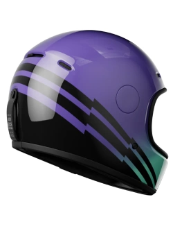 Kask integralny John Doe One Spectral fioletowo-czarny