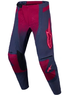 Spodnie cross damskie Alpinestars MX Stella Techstar Swan szaro-czerwone