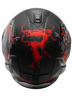 Kask integralny Airoh Spark 2 Cruze czarno-szaro-czerwony matowy