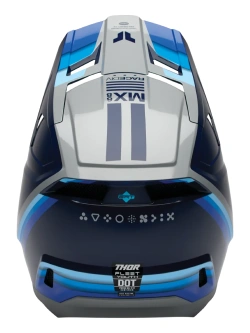 Kask enduro Thor Youth Fleet niebieski