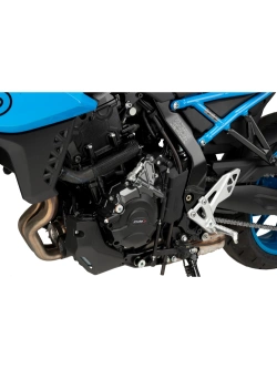 Pokrywy dekli silnika PUIG Suzuki DL800 V-Storm Tech (23-24)/ GSX-8R (24-)/ GSX-8S (23-) czarne