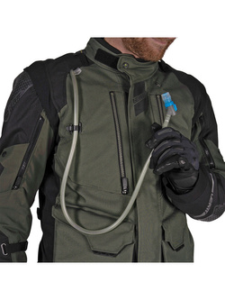 Kurtka motocyklowa tekstylna Leatt ADV MultiTour 5.5 Forest czarno-zielona