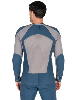 Koszula z ochraniaczami Knox Urbane Pro Move niebiesko-szara