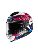 Kask integralny HJC RPHA 72 Goldy biało-czerwony